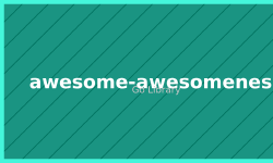 Featured image of post awesome-awesomeness: Build Stunning Websites using Golang